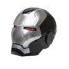 Silver Plated Ironman Helmet With Active Voice Command