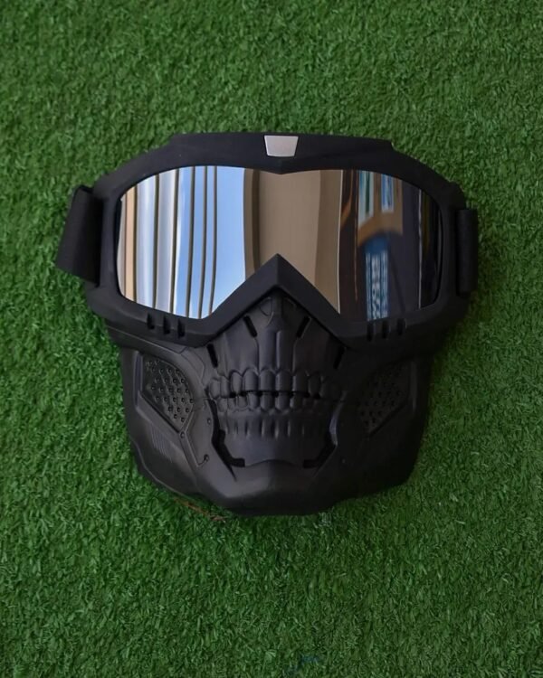 Mask With Googles For Riders