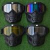 Mask With Googles For Riders