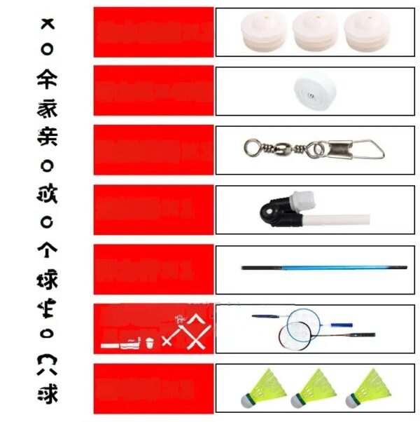 Solo Badminton Training Kit
