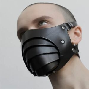 Gothic Punk PU Leather Mask
