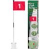 YARD GOLF TARGET CUP AND FLAG