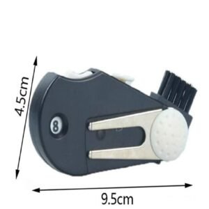 MULTIFUNCTION DIVOT TOOL WITH COUNTER AND BRUSH CLEANER