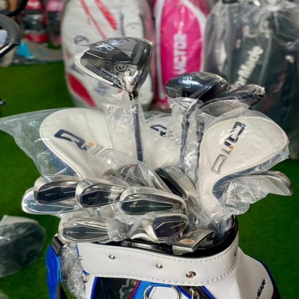 TAYLORMADE Qi10 STEEL SHAFT GOLD SET