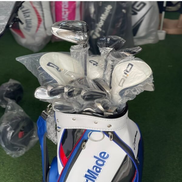 TAYLORMADE Qi10 STEEL SHAFT GOLD SET