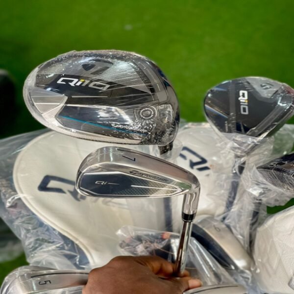 TAYLORMADE Qi10 STEEL SHAFT GOLD SET
